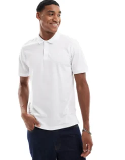 Jack & Jones Essentials Slim Fit Pique Logo Polo In