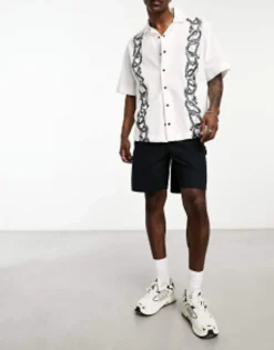 Jack & Jones Intelligence Loose Fit Worker Carpenter Short In