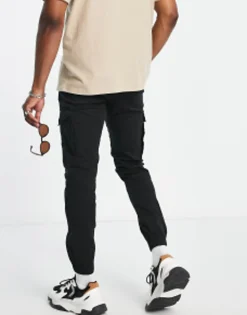 Jack & Jones Intelligence Cuffed Cargo Trouser In