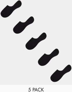 Jack & Jones Invisible Socks 5 Pack In