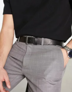 Jack & Jones Leather Belt In