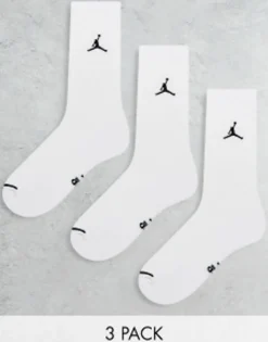 Jordan 3 Pack Flight Crew Socks In