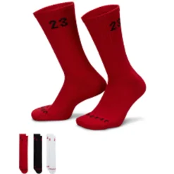 Jordan Essentials 3 Pack Length Socks In