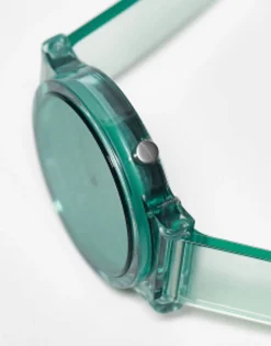 Komono Mono Clear Watch In Aqua