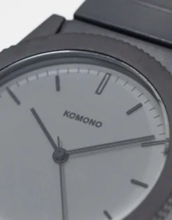 Komono Ray Solid Watch In Grey