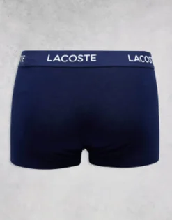Lacoste Essentials 3 Pack Trunks In