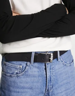Levi'S New Duncan Leather Belt In