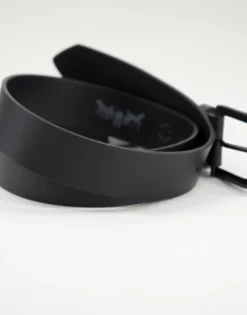 Levi'S Seine Metal Leather Belt In Matter