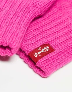 Levi'S Touch Screen Gloves In Pink