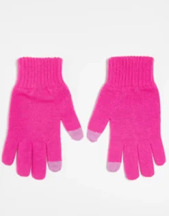 Levi'S Touch Screen Gloves In Pink