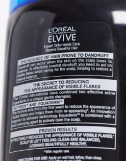 L'Oreal Elvive Men Anti Dandruff Normal Hair Shampoo 500Ml