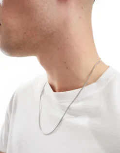 Lost Souls Stainless Steel Thin Box Chain In