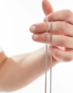 Lost Souls Stainless Steel Thin Box Chain In