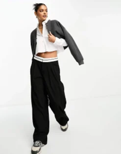 Mango Cropped Shirt In