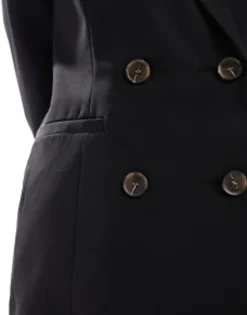 Miss Selfridge Oversized Double Breasted Blazer In