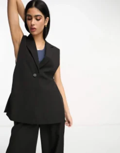 Miss Selfridge Tailoring Co-Ord In Black