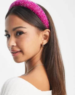 My Accessories London Beaded Headband In
