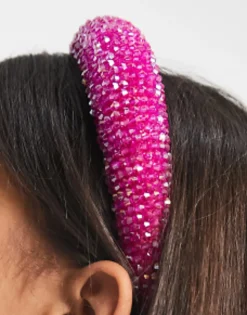 My Accessories London Beaded Headband In