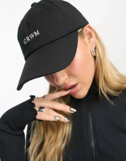 My Accessories London Grwm Cap In