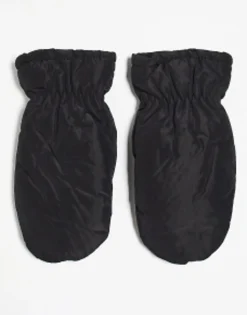 My Accessories London Nylon Mittens In