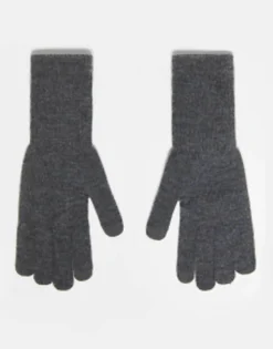 My Accessories Man Touch Screen Knitted Gloves In