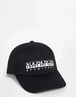 Napapijri Box Logo Cotton Cap In