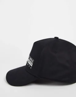 Napapijri Box Logo Cotton Cap In