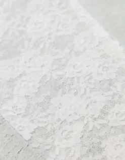 Never Fully Dressed Bridal Lace Gloves Co-Ord In