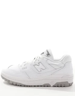 New Balance 550 Trainers In And Grey