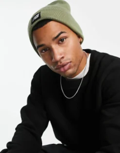 New Balance Logo Patch Beanie In
