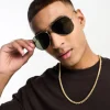 New Look Aviator Sunglasses In