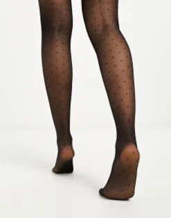 New Look Polka Dot Tights In
