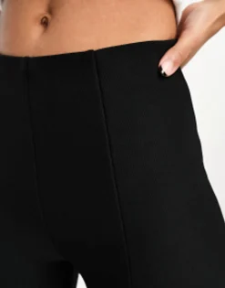 New Look Split Hem Leggings In
