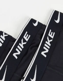 Nike 3 Pack Cotton Stretch Trunks In