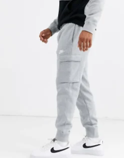 Nike Club Cargo Fleece Joggers In
