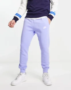 Nike Club Jogger In Light Thistle