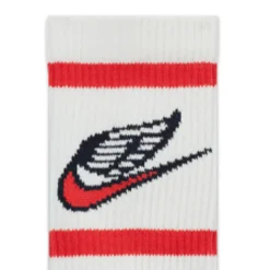Nike Everyday Plus 2 Pack Socks In White