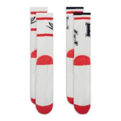 Nike Everyday Plus 2 Pack Socks In White