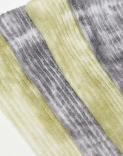 Nike Everyday Plus 2 Pack Socks In Tie Dye Grey And Khaki