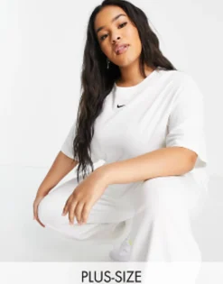 Nike Plus Central Swoosh Oversized T-Shirt In