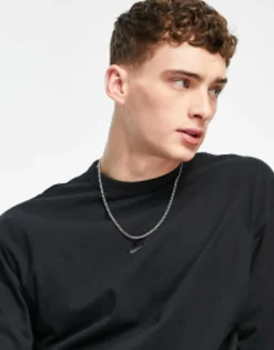 Nike Premium Essentials Oversized Heavyweight Long Sleeve T-Shirt In