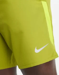Nike Running Challenger Dri-Fit Shorts In Khaki