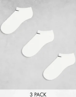 Nike Training 3 Pack Unisex Trainer Socks In
