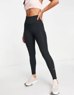Nike Training One Dri-Fit High Rise Sculpt Leggings In