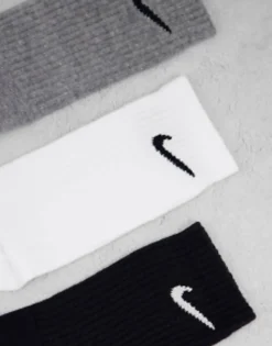 Nike Training Unisex 3 Pack Crew Socks In