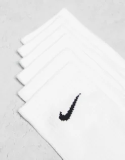 Nike Training Unisex Cushioned 6 Pack Crew Sock In