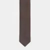 Noak Slim Tie In Crosshatch