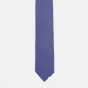 Noak Wool Rich Slim Tie In Blue