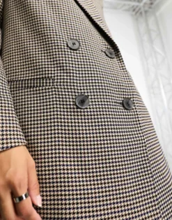 Only Double Breasted Blazer In