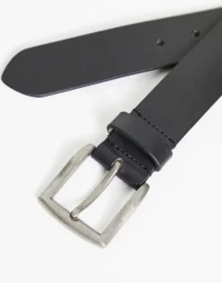 Pieces Leather Buckle Belt In